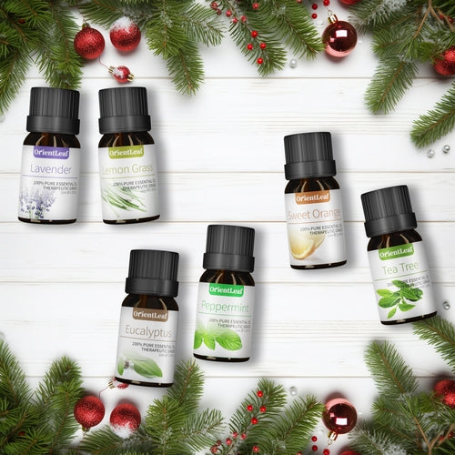 Essential Oils for Diffusers, 100% Natural Plant Extracts Six Scents