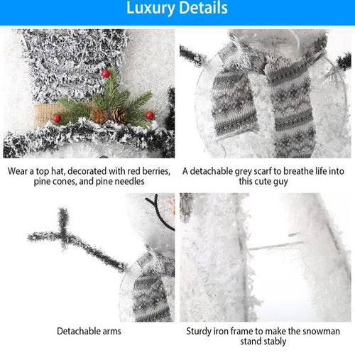 LED Christmas Snowman Decoration Light