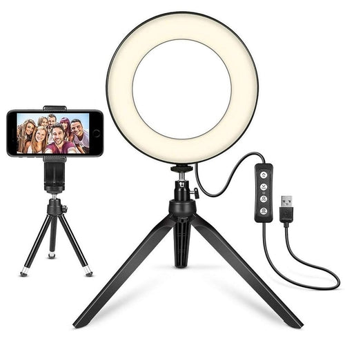 LED Ring Light With Tripod Stand
