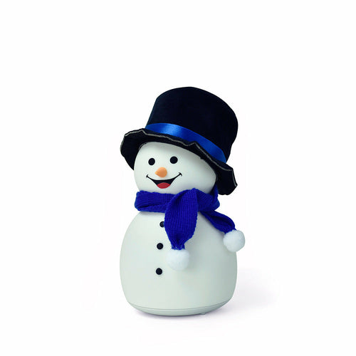 Christmas Snowman Music Night Light