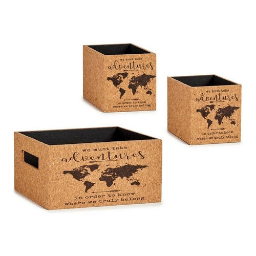 World Map Decorative Boxes