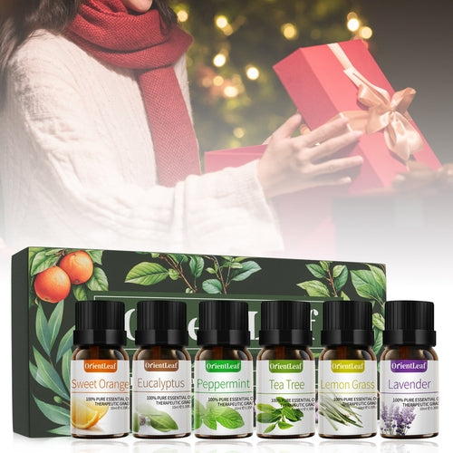 Essential Oils for Diffusers, 100% Natural Plant Extracts Six Scents