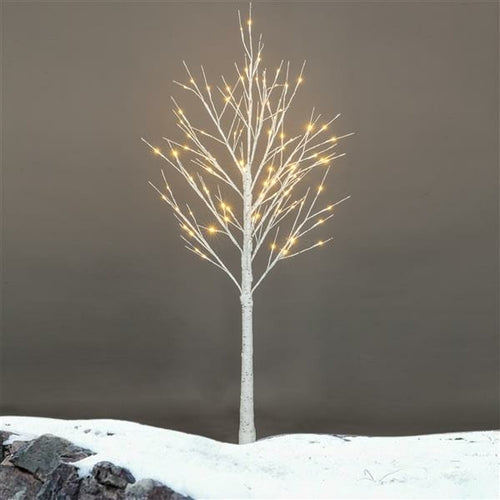 Snowflake Christmas Tree with 48 LED Lamp