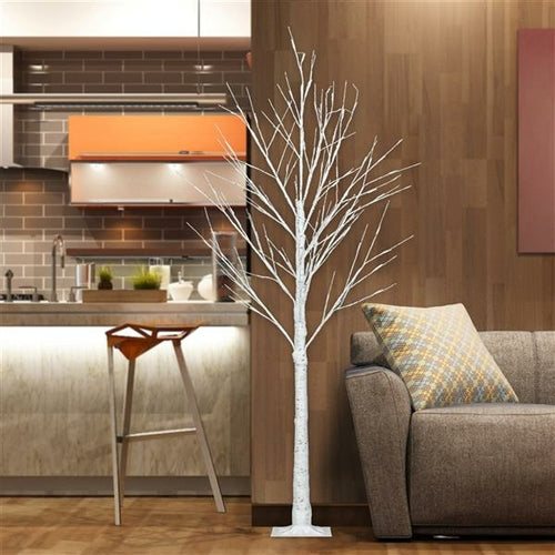 Snowflake Christmas Tree with 48 LED Lamp